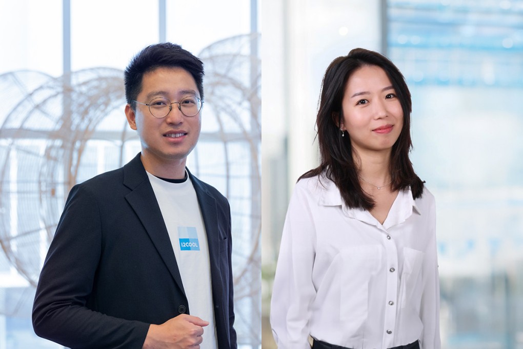Martin Zhu (left), co-founder and CEO of i2Cool, and Vriko Yu, co-founder and CEO of Archireef, say Hong Kong’s expertise in research and development and its rich biodiversity make it an ideal testing ground for innovations in green technology.