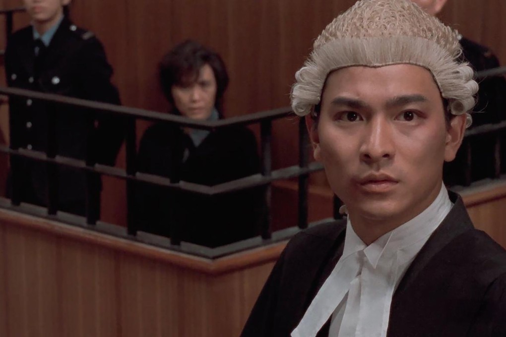 A young Andy Lau portrays a defence barrister in the popular 1985 Hong Kong film “The Unwritten Law”. Photo: Seasonal Film Corporation