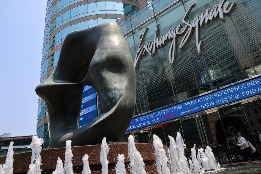 General view of Exchange Square in Central. Photo: Jelly Tse