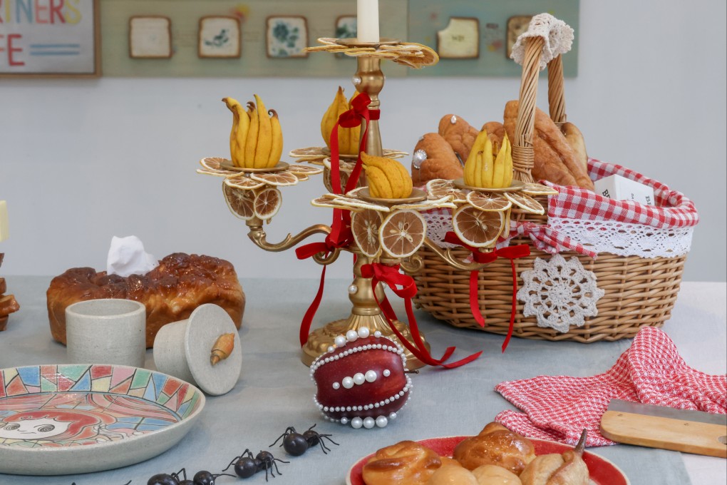 Detail from the A & G Boulangerie exhibition at JPS Gallery. Photo: Jonathan Wong