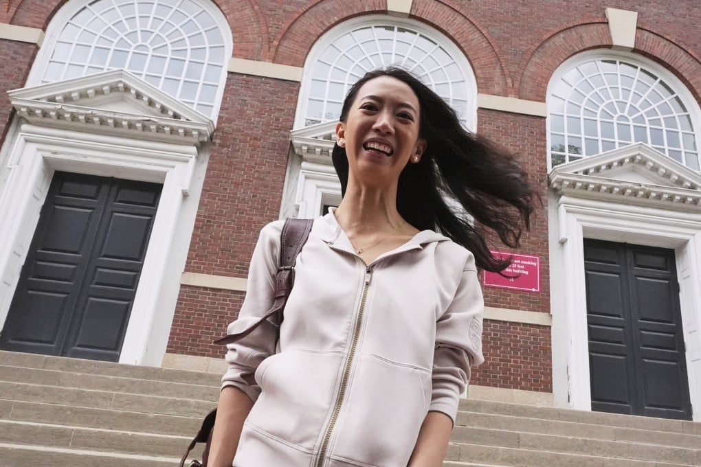A speech by Yurong “Luanna” Jiang, the first Chinese woman chosen as Harvard University’s student commencement speaker, has raised questions about a lack of access to elite schools for many ordinary students. Photo: AP