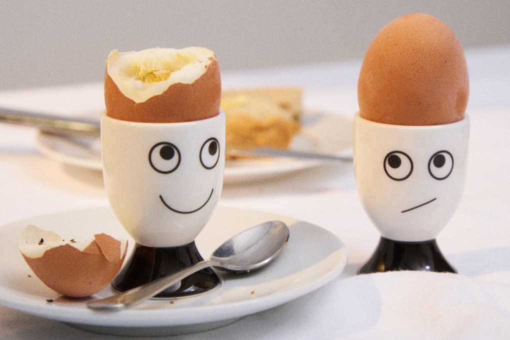 Egg cups by Anya Life are among items including espresso cups, tea pots, butter dishes, and salt and pepper shakers available at the Anya Life pop-up at its Hong Kong outlet at the IFC Mall in Central. Photo: Lane Crawford