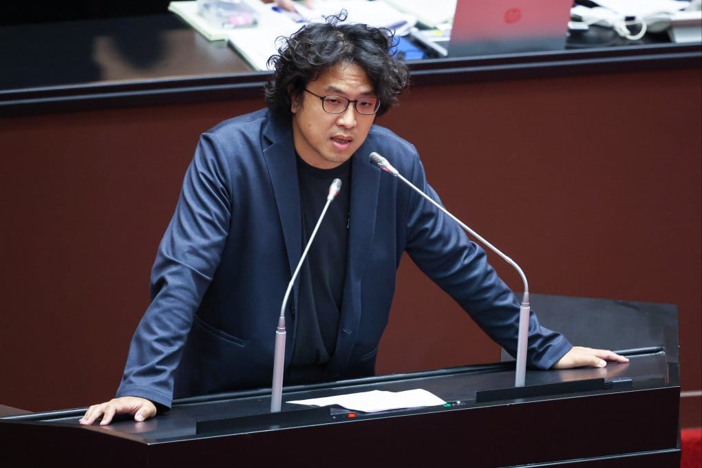 Beijing has called Taiwanese lawmaker Puma Shen a “stubborn Taiwan independence figure”. Photo: CNA