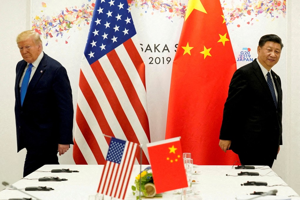 US President Donald Trump and Chinese President Xi Jinping are seen in this file photo from June 29, 2019. Photo: Reuters