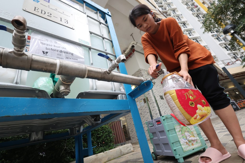 The government will set up an expert team to trace the source of the bitumen and replace affected water pipes. Photo: Dickson Lee