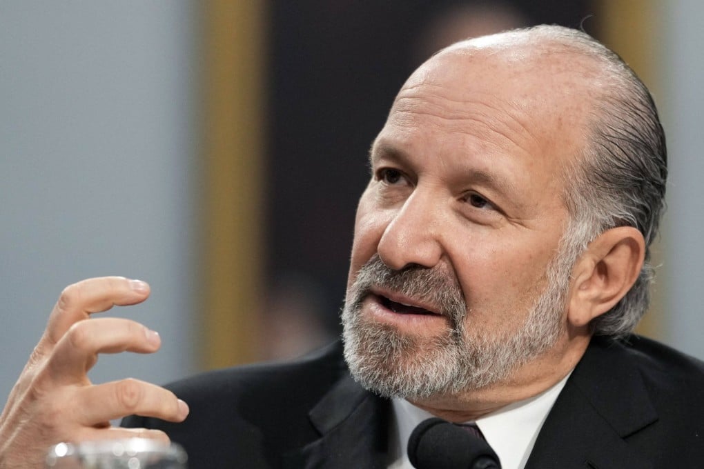 US Commerce Secretary Howard Lutnick testifies on Capitol Hill in Washington on Thursday. Photo: AFP