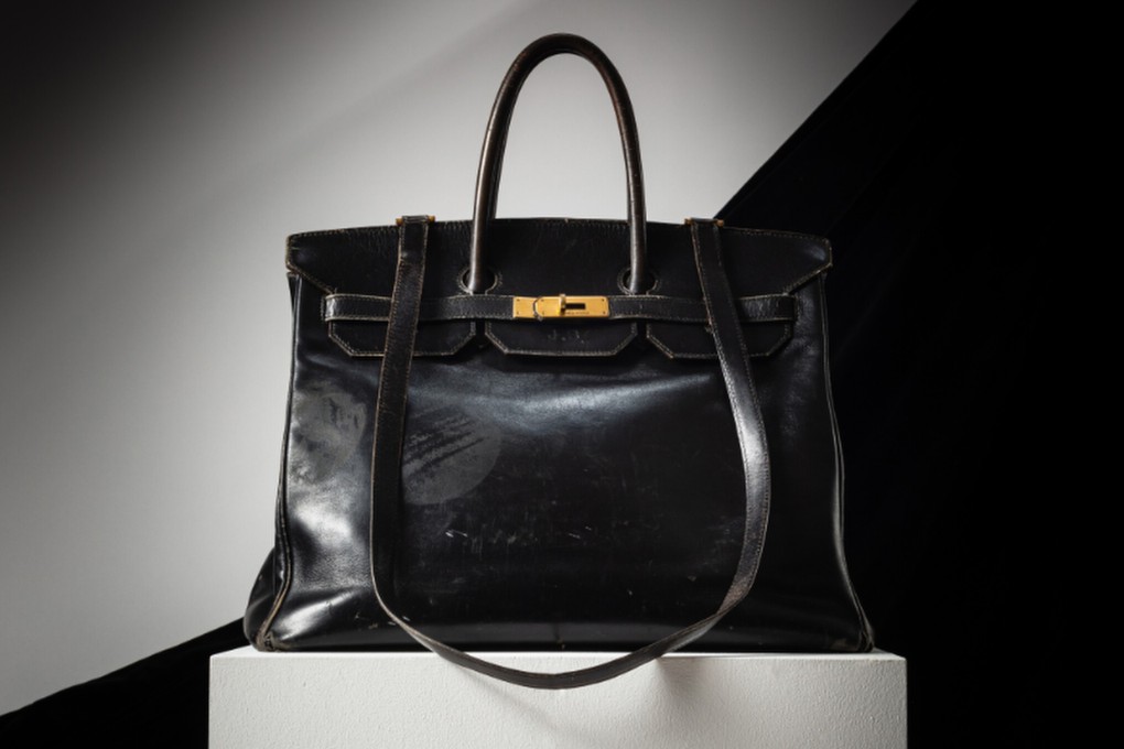 The original Birkin created for actress Jane Birkin by Hermès, will be auctioned by Sotheby’s in Paris in July. Photo: Sotheby’s