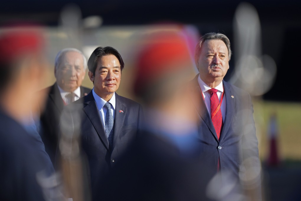 Leaked details of Taiwanese leader William Lai Ching-te’s travel during his time in the deputy role, and also as a candidate, are at the centre of a political scandal in Taiwan. Photo: AP