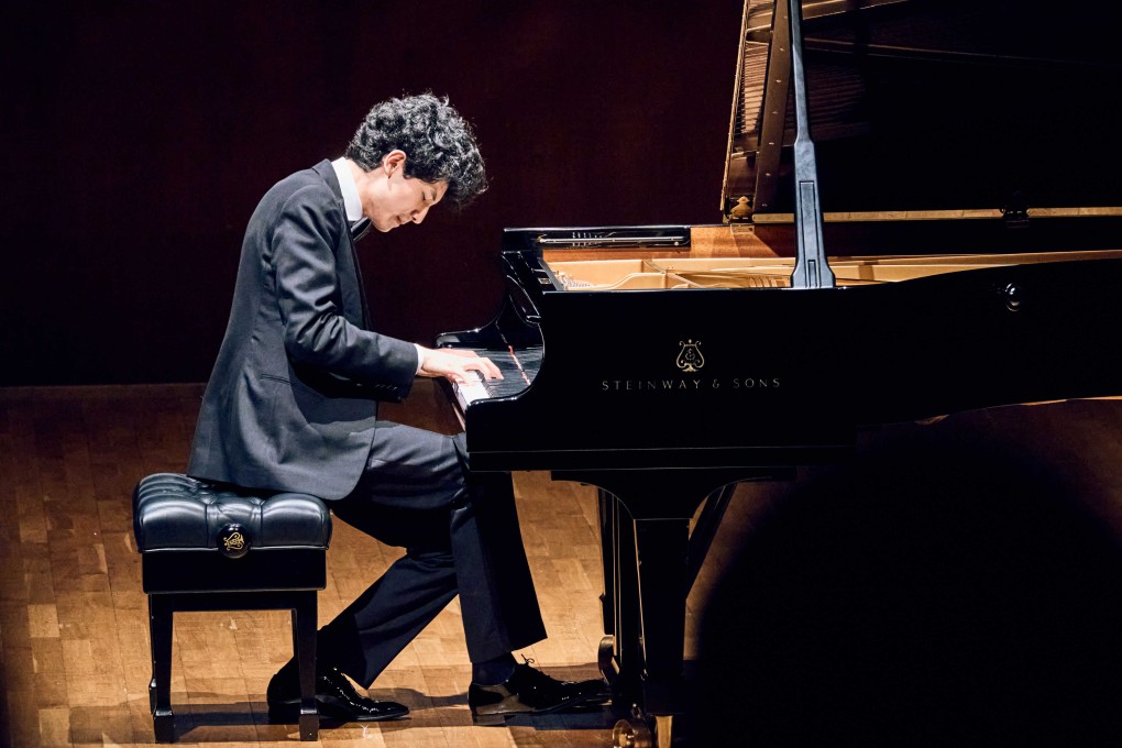 Canadian-born pianist Tony Siqi Yun, back in Hong Kong for the first time since his 2022 debut, plays in a recital at Hong Kong City Hall on June 4, 2025 presented by Premiere Performances of Hong Kong.  Photo: Kenny Cheung/PPHK