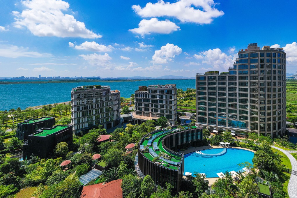Serensia Woods, a 13,500-square-metre retirement community in Zhuhai’s Hengqin island, includes a 133-room hotel, four residential towers, four wellness centre towers and a spa centre. Photo: Handout
