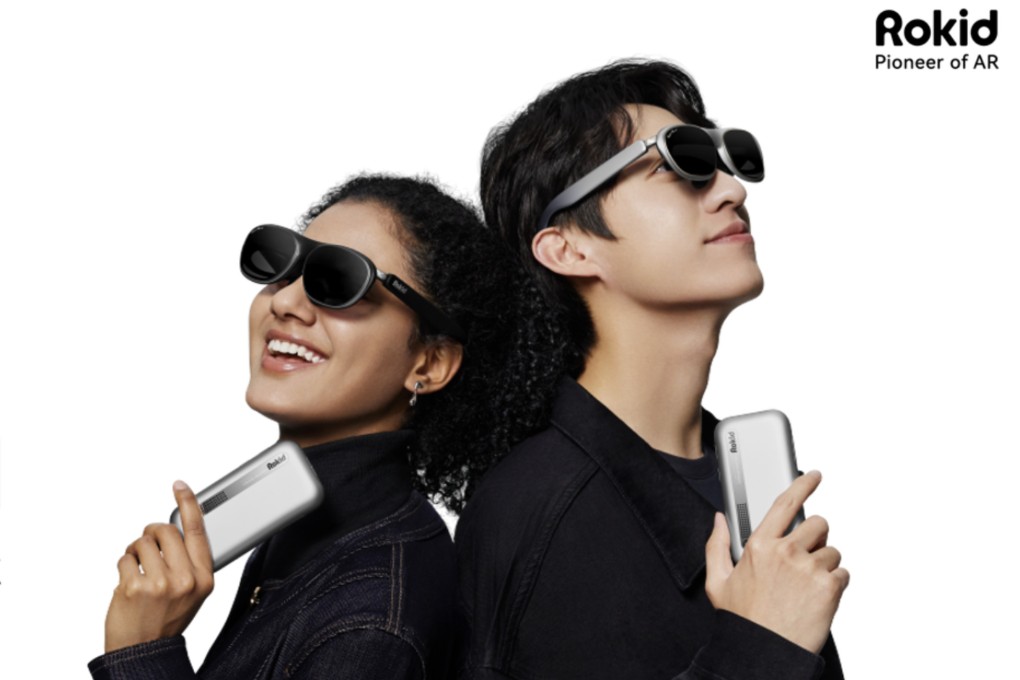 Rokid is launching its AR glasses overseas this month using Alibaba’s AliExpress platform. Photo: Rokid