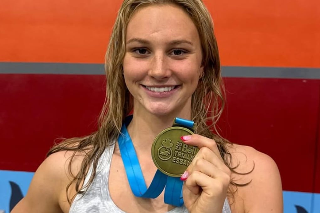 Summer McIntosh broke the 400 metres freestyle world record in the Canadian trials on Saturday. Photo: Handout