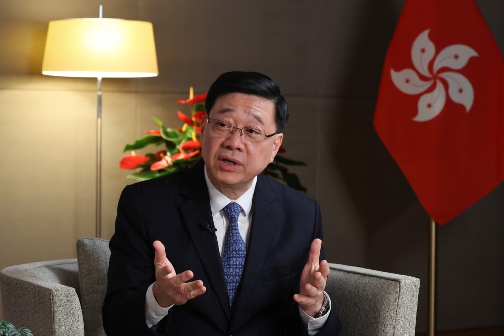 City leader John Lee has said boosting the economy and improving people’s livelihoods will be among his priorities for the two years remaining in his current term. Photo: Dickson Lee