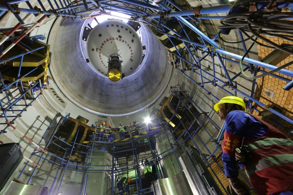 The Shidaowan nuclear power plant in China’s eastern Shandong province, world’s first fourth-generation nuclear power plant. Photo: Weibo CPNN