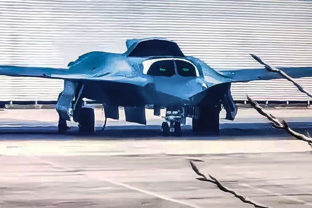 The latest image of a Chinese J-36 fighter started circulating on social media on Saturday. It is also the first to show the aircraft on the ground, reportedly on a Chengdu Aircraft Corporation tarmac. Photo: X/ @WZZJWZ