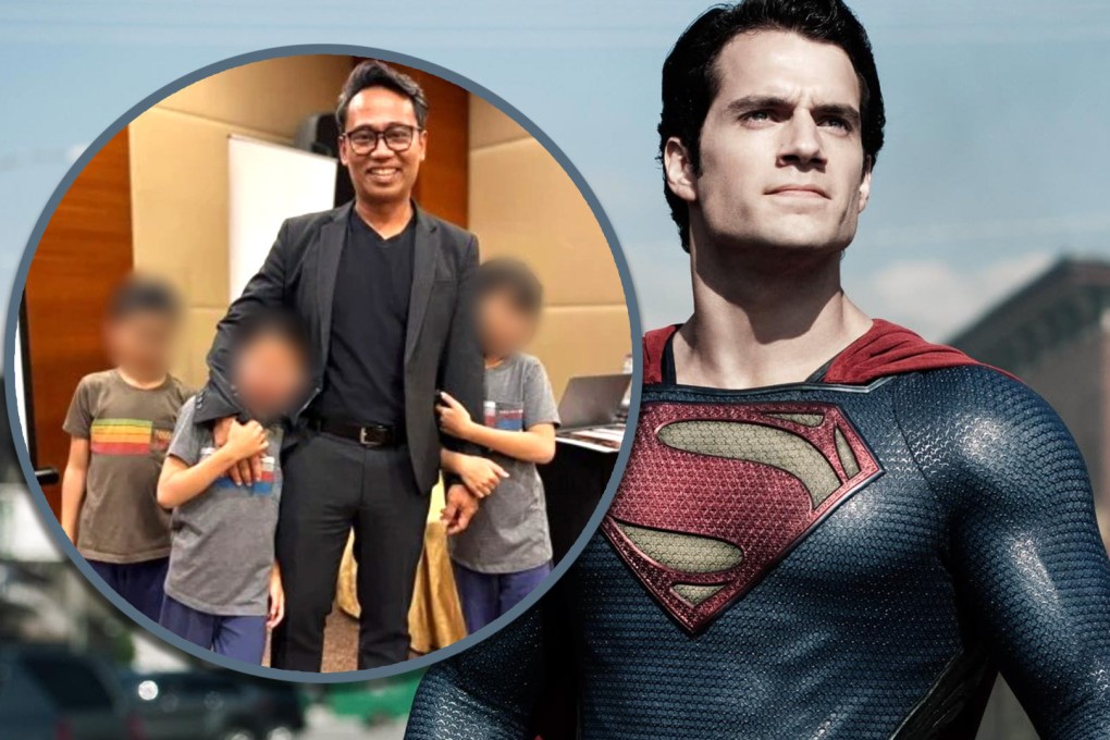 A Malaysian father fulfils a promise to his late wife by resigning from his job to care for their three children with health challenges. Photo: SCMP composite/Facebook/IMDb