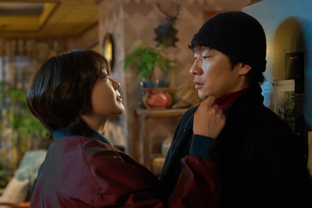 Kim Da-mi (left) and Son Suk-ku in a still from the recent Korean drama Nine Puzzles. Photo: Disney+