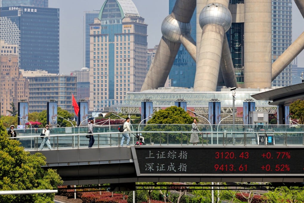 A view of Shanghai’s financial district. Photo: Reuters