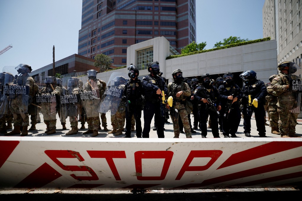 National Guard in Los Angeles as protests intensify, Trump warns of 'troops  everywhere' | South China Morning Post