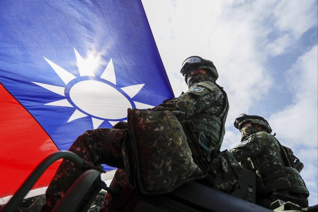 A two-day tabletop war game focused on the defence of Taiwan against an attack from the Chinese mainland started on Tuesday. Photo: AP