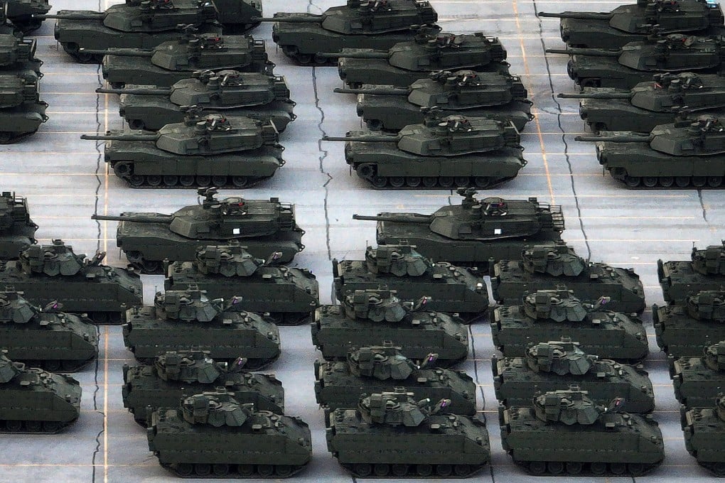 The US Army is bringing 6,500 troops into Washington, along with 150 vehicles and 50 aircraft for the event. Photo: AFP