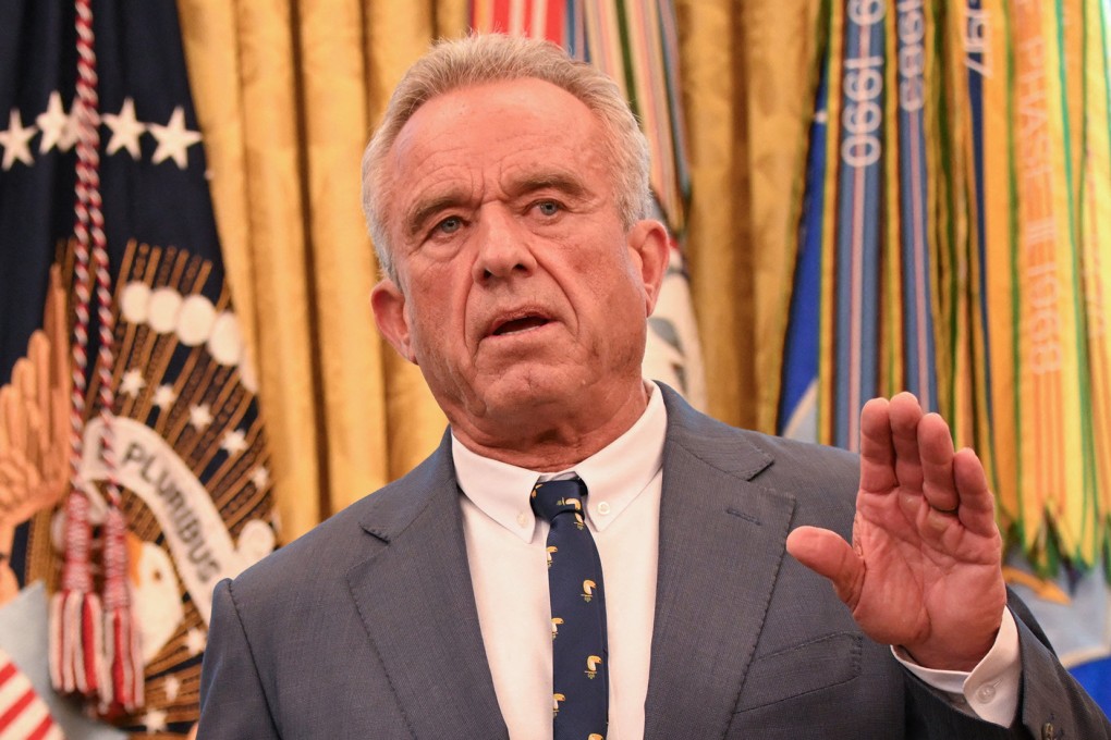 US Health Secretary Robert F. Kennedy Jnr in the Oval Office. File photo: TNS