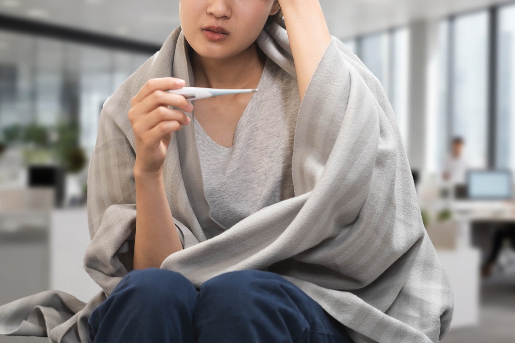 A Chinese employee requesting sick leave for a fever faced criticism from a human resources staff member, who deemed her weak and said she needed psychiatric help. Photo: SCMP composite/Shutterstock