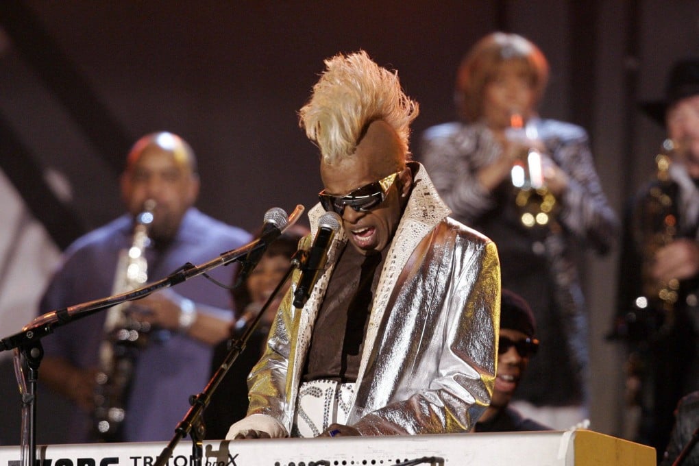 US musician Sly Stone performing at the Grammy Awards in 2006 in Los Angeles. File photo: AFP