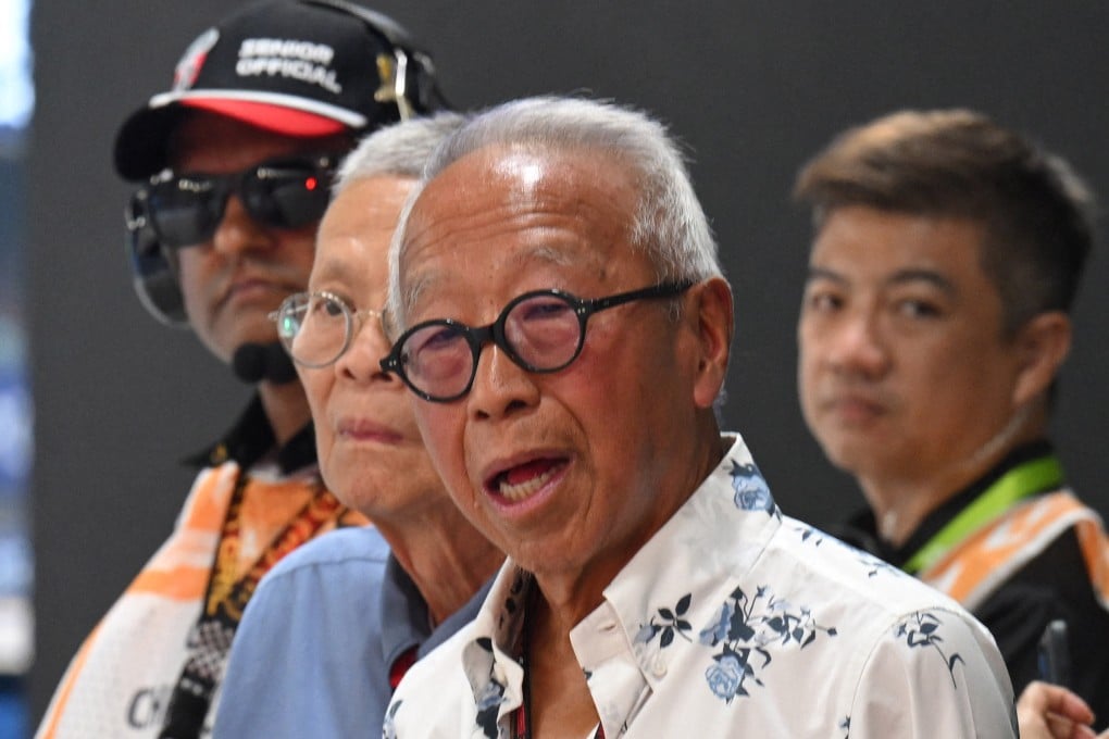 Ong Beng Seng is seen during a practice session at the Singapore Grand Prix in September 2024. Photo: Reuters