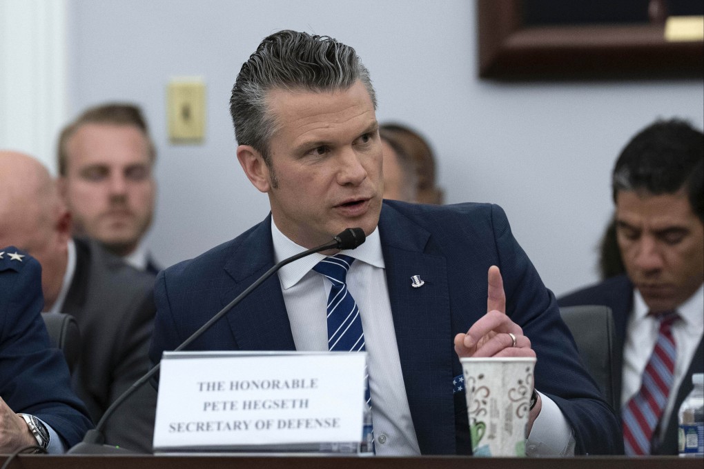 Department of Defense Secretary Pete Hegseth testifies before the House Committee on Appropriations subcommittee oversight hearing on the Department of Defense, on Capitol Hill in Washington, Tuesday, June 10, 2025. (AP Photo/Jose Luis Magana)