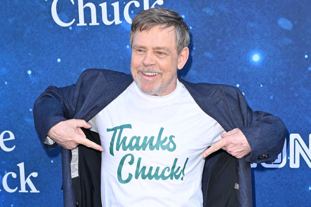 Mark Hamill attends the US premiere of The Life of Chuck at the Hollywood Legion Theatre in Los Angeles on June 2, 2025. The Star Wars legend’s upcoming movies include The Long Walk - another Stephen King adaptation - and The SpongeBob Movie: Search for SquarePants. Photo: AFP