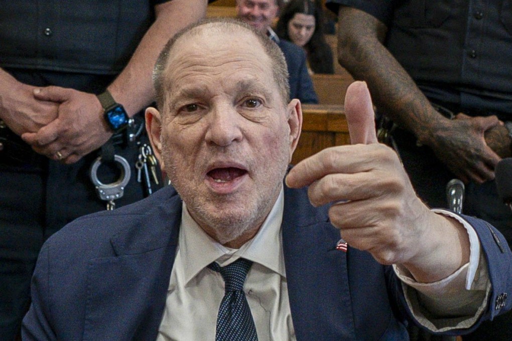 Former film producer Harvey Weinstein appears in the courtroom in New York on Wednesday. Photo: EPA-EFE