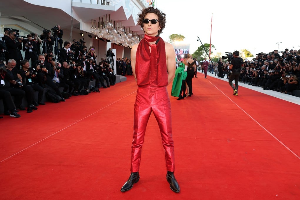 Timothée Chalamet at the Venice International Film Festival in 2022. Photo: Getty Images
