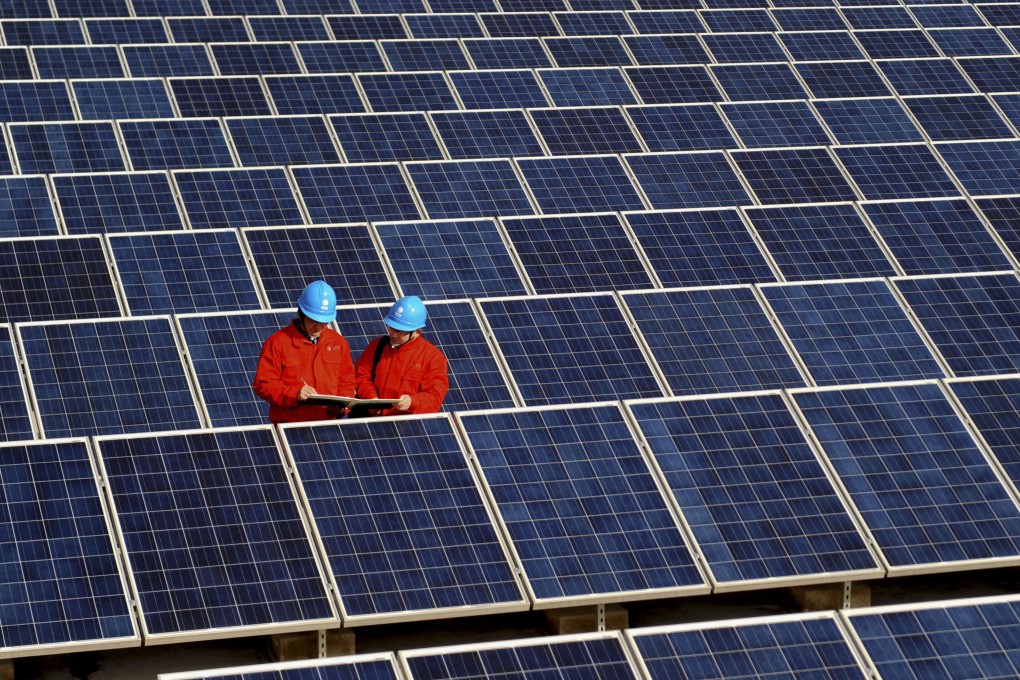 The US has imposed tariffs as high as 3,521 per cent on solar panels from China and Southeast Asia. Photo: AP
