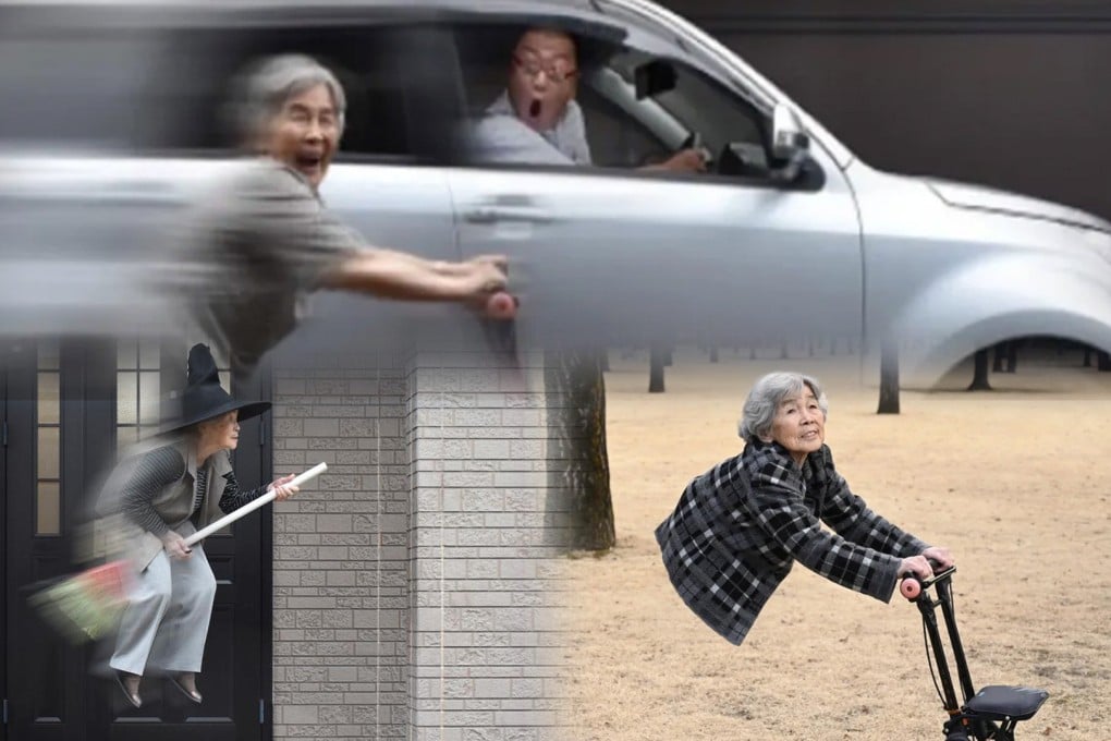 An elderly woman in Japan who earned the nickname “selfie grandma” online for her quirky photographic take on life has died, aged 97. Photo: SCMP composite/IG@kimiko_nishimoto