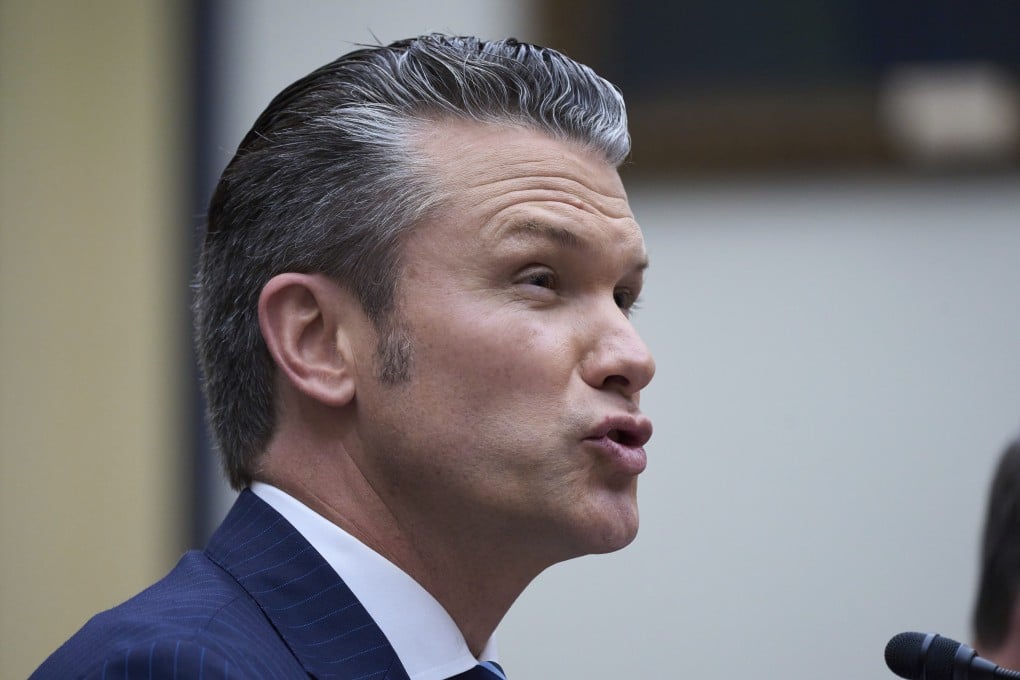 US Secretary of Defense Pete Hegseth fields questions during a hearing of the House Armed Services Committee in Washington on Thursday. Photo: AP
