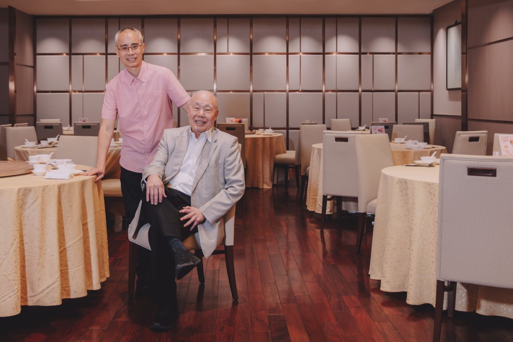 Father and son team Chui Wai-kwan and Daniel Chui Tak-yiu at their restaurant Seventh Son in Hong Kong. Photo: Jocelyn Tam