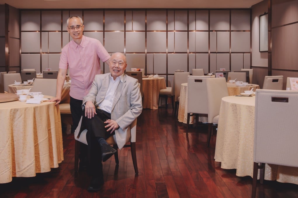 Father and son team Chui Wai-kwan and Daniel Chui Tak-yiu at their restaurant Seventh Son in Hong Kong. Photo: Jocelyn Tam
