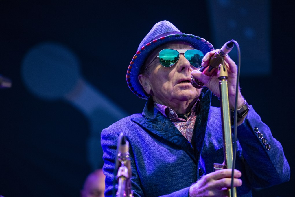 Irish singer Van Morrison performs at Pub in the Park 2024, in Marlow, England. Photo: Getty Images