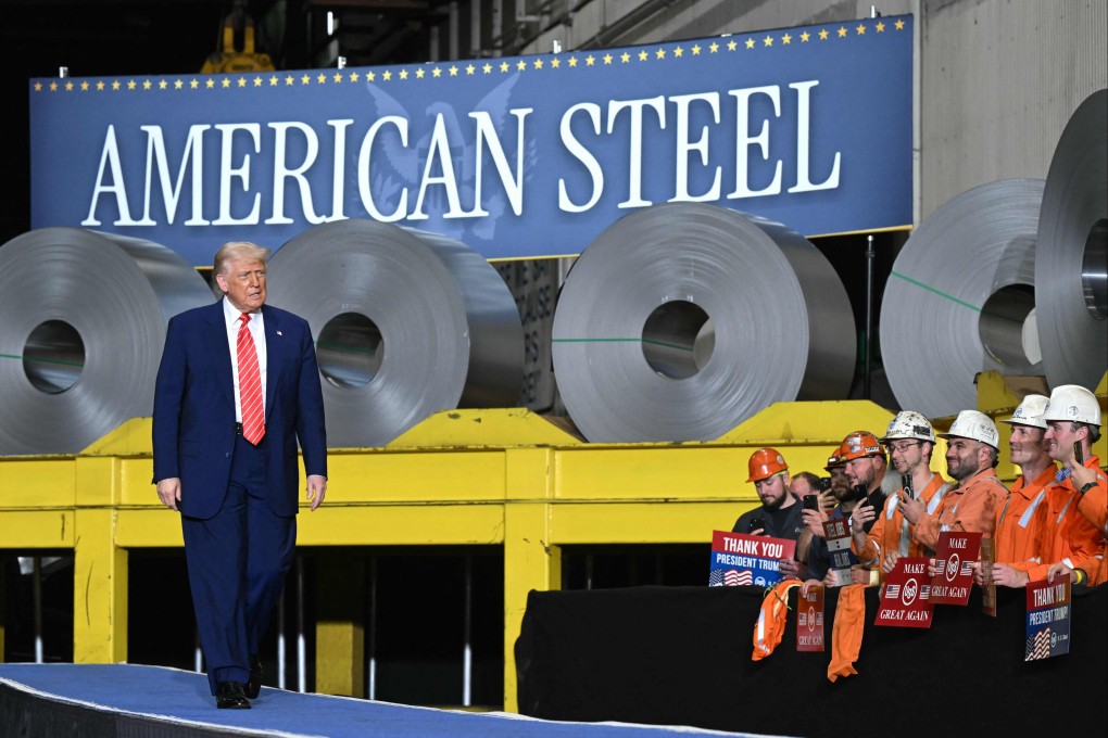 US President Donald Trump initially opposed Nippon Steel’s takeover plan, calling for US Steel to remain domestically owned. File photo: AFP