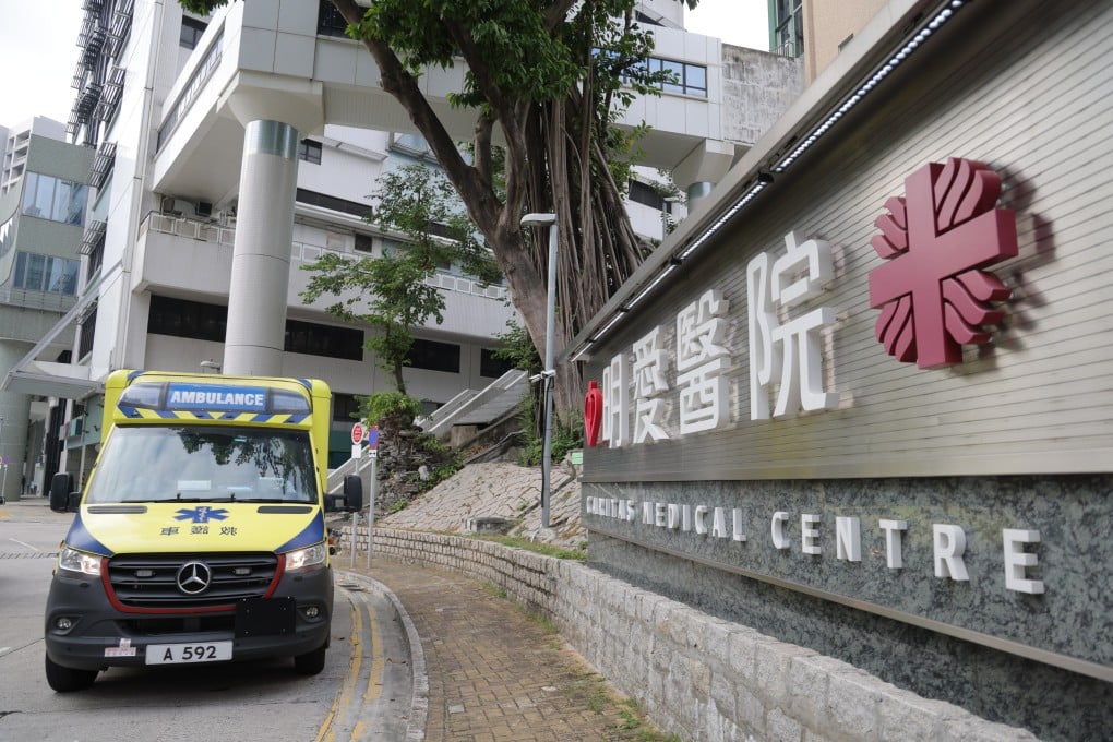 A man was pronounced dead at Caritas Medical Centre in Cheung Sha Wan. Photo: Jelly Tse