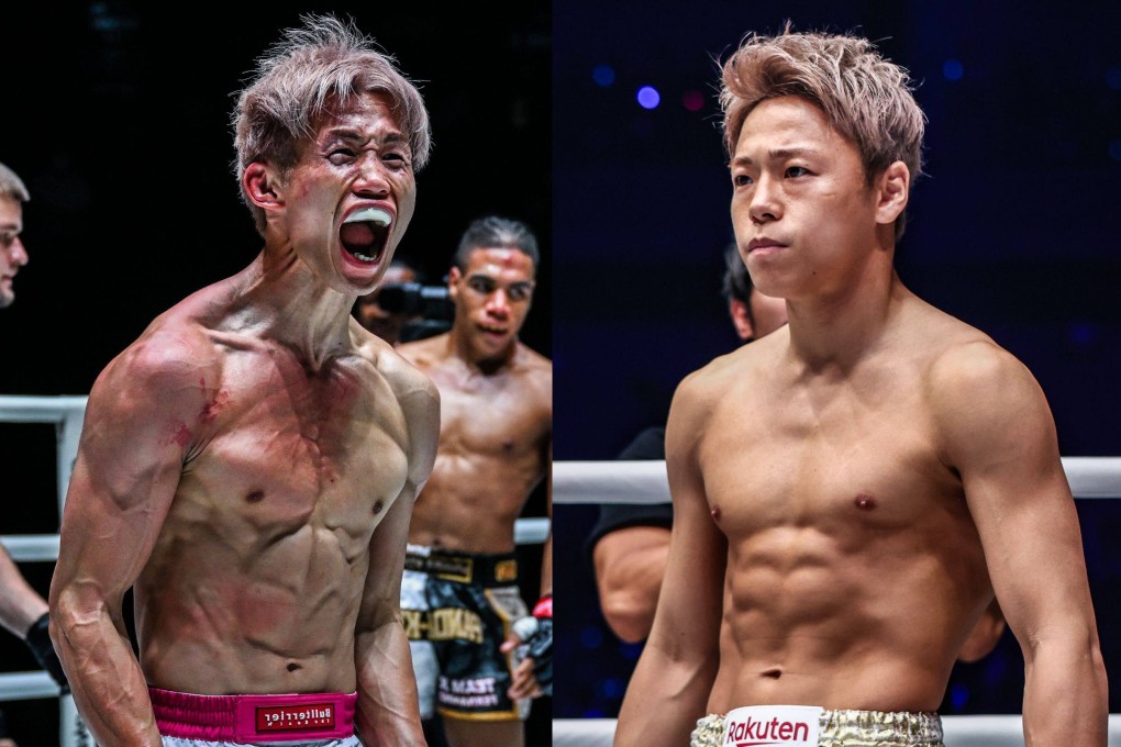 Taiki Naito (left) wants to face compatriot Takeru Segawa when ONE Championship returns to Japan in November. Photo: ONE Championship