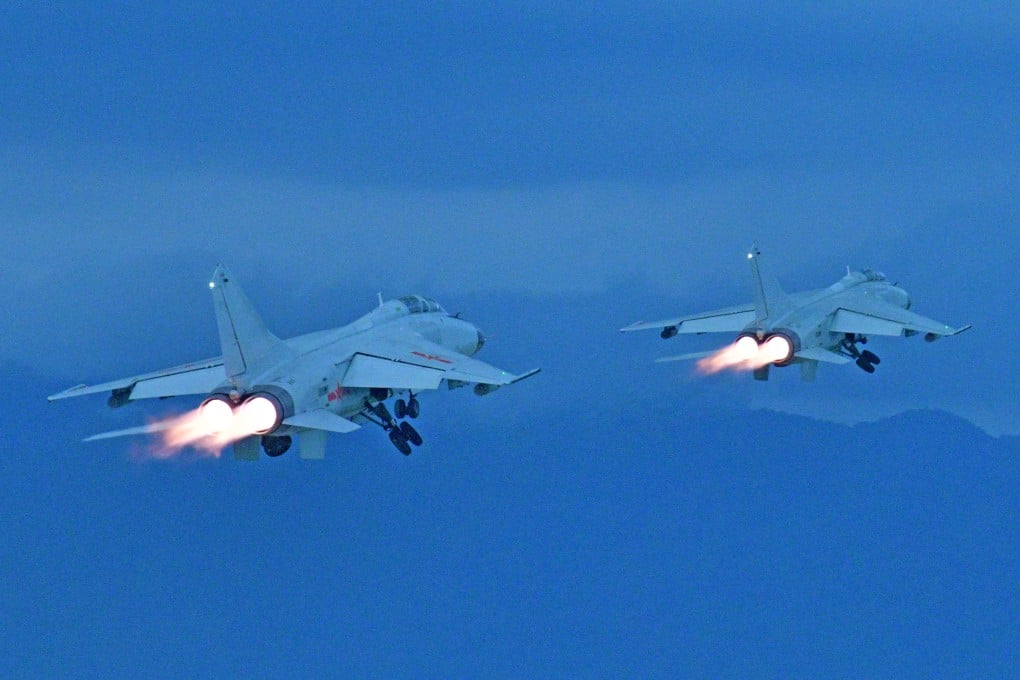 The Chinese military conducted patrols in the South China Sea on Saturday while a Philippine-Japan joint drill was under way. Photo: PLA Southern Theatre Command