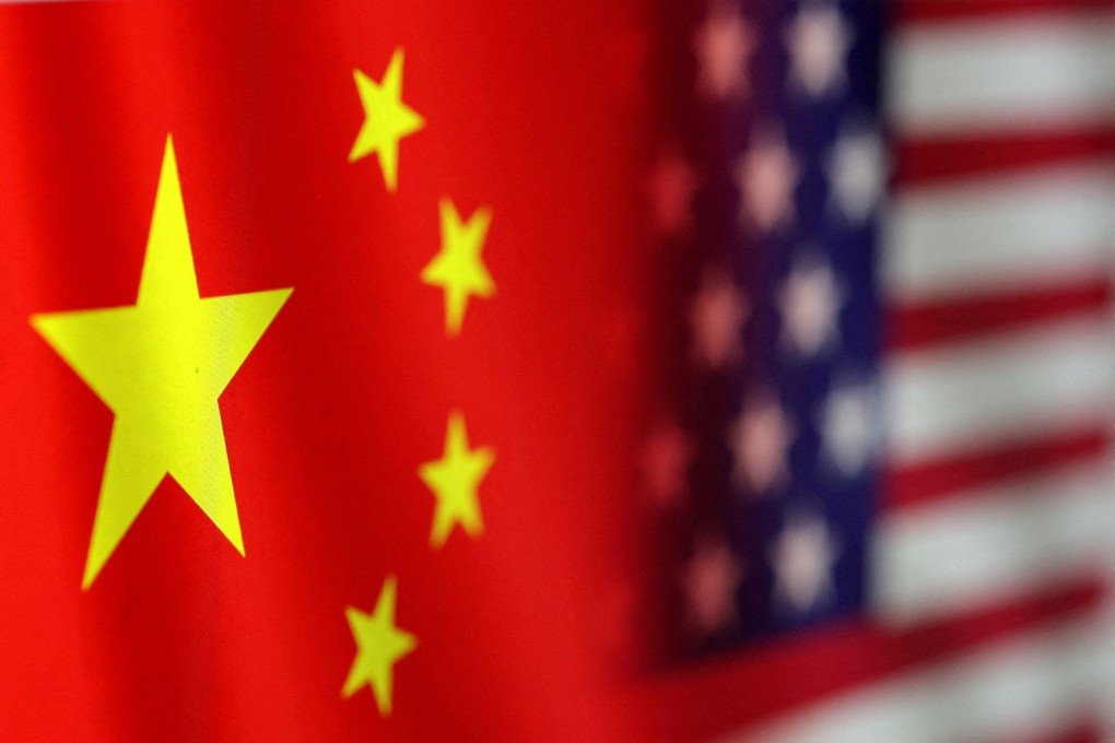 Chinese and US flags are seen in this illustration taken on January 30, 2023. Photo: Reuters/Dado Ruvic