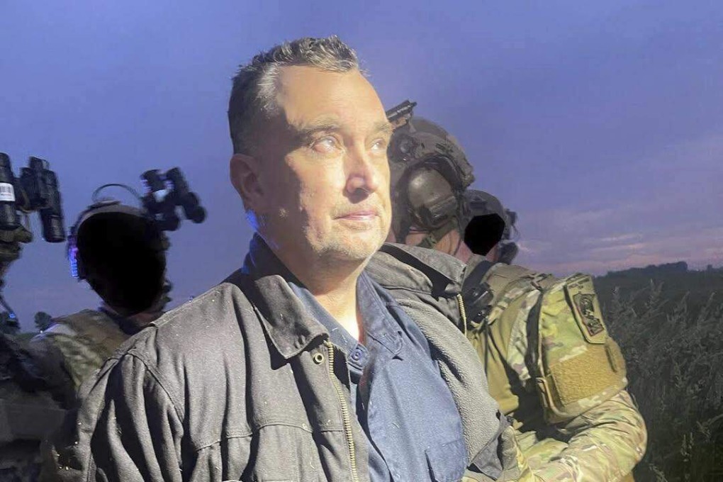 Vance Luther Boelter, the man accused of assassinating the top Democrat in the Minnesota House, as he was arrested. Photo: Ramsey County Sheriff’s Office via AP