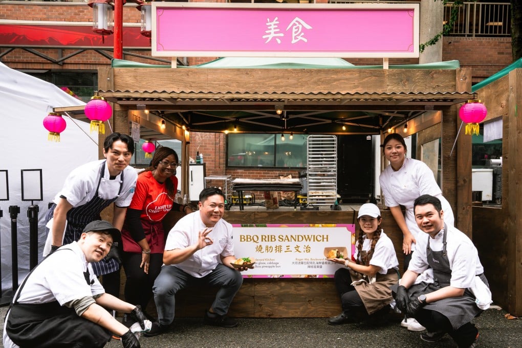 Chefs and volunteers attend Light Up Chinatown, a free two-day festival that celebrates the living heritage and diverse history of Vancouver’s Chinatown, organised by the Vancouver Chinatown Foundation. Photo: Light Up Chinatown