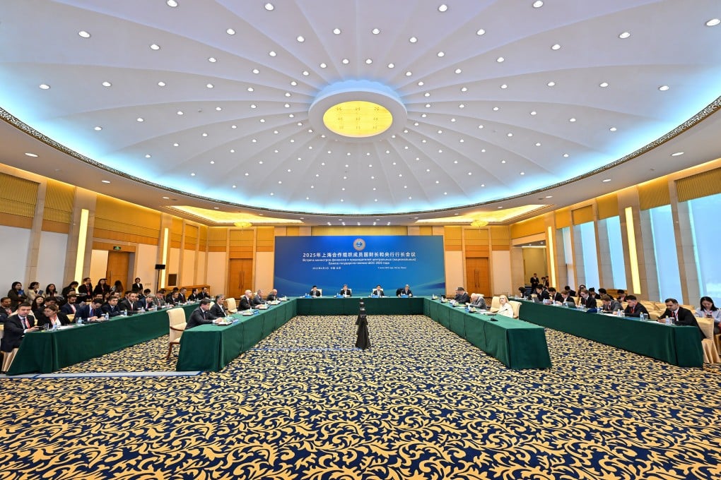 A meeting of the Shanghai Cooperation Organisation (SCO) member states’ finance ministers and central bank chiefs is held in Beijing, capital of China, June 3, 2025. Photo: Xinhua