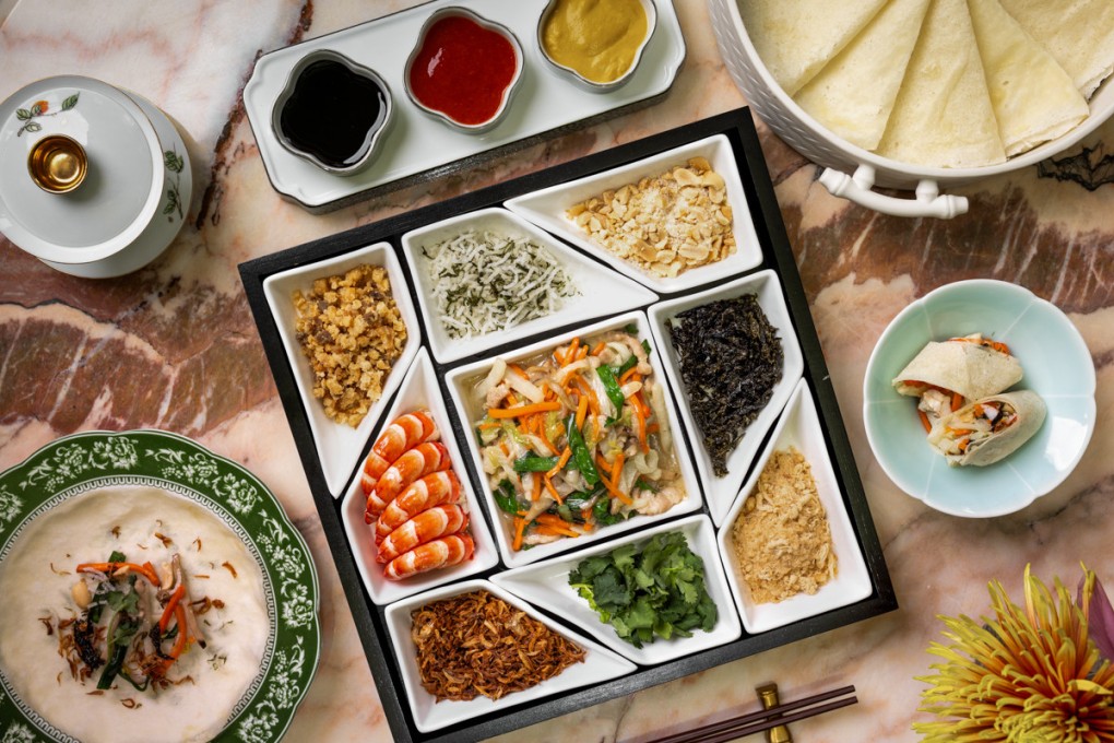 Xiamen-Style “popiah” at Ming Pavilion in Hong Kong. Photo: Handout