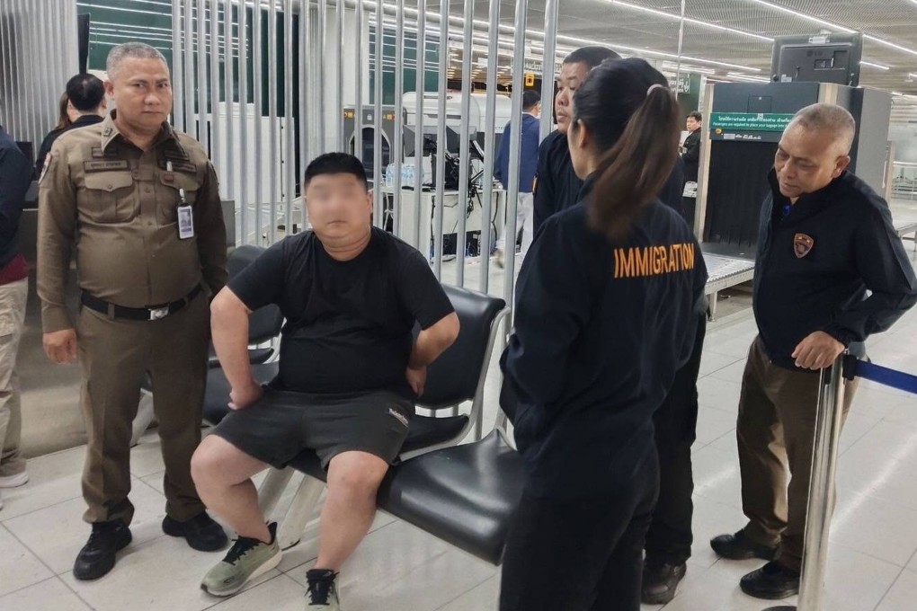 Thai authorities earlier arrested a suspect who allegedly stole nearly HK$3 million worth of luxury handbags and jewellery from a Hong Kong store. Photo: Suvarnabhumi Immigration