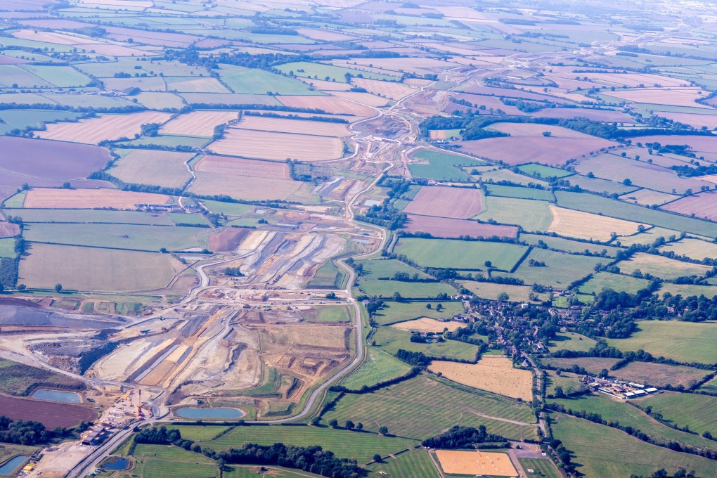 Part of the HS2 railway route under construction in 2023. File photo: Shutterstock